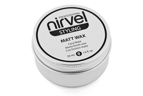 Nirvel Matt Wax Матирующий воск для завершения укладки волос, 50 мл