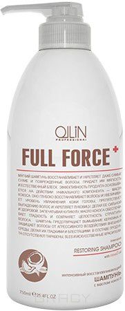 OLLIN Professional Интенсивный восстанавливающий шампунь с маслом кокоса, 300 мл