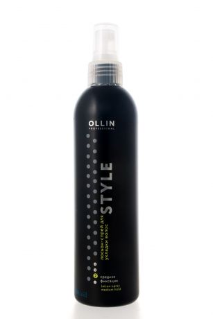 OLLIN Professional Лосьон-спрей для укладки волос средней фиксации Lotion-Spray Medium, 250 мл