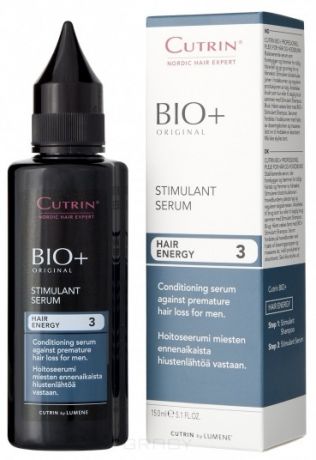 Cutrin Стимулирующий лосьон для мужчин Hair Energy Stimulant Serum, 150 мл