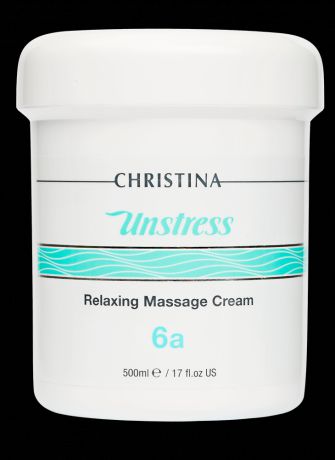 Christina Расслабляющий массажный крем Unstress Relaxing Massage Cream (шаг 6a), 500 мл