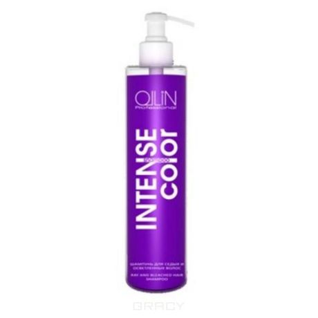OLLIN Professional Шампунь для седых и осетленных волос Gray And Bleached Hair Shampoo, 250 мл