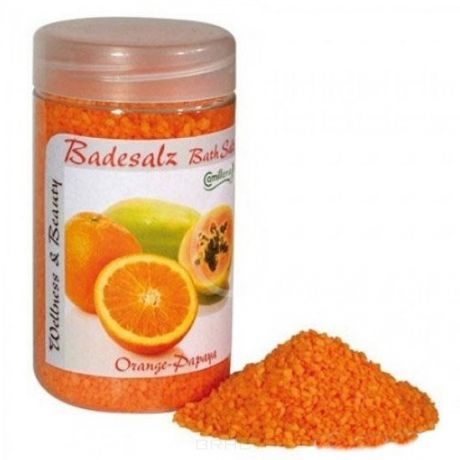 Camillen 60 Соль для ножных ванн «Апельсин и Папайя», 350 гр