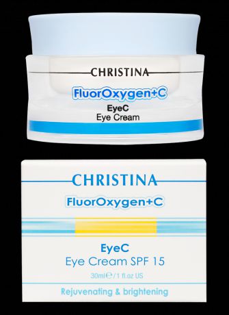 Christina Крем для кожи вокруг глаз SPF 15 FluorOxygen+C EyeC Eye Cream, 30 мл