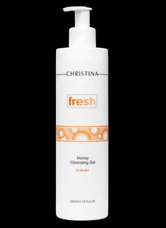 Christina Медовый очищающий гель для жирной кожи Fresh Honey Cleansing Gel for oily skin, 300 мл
