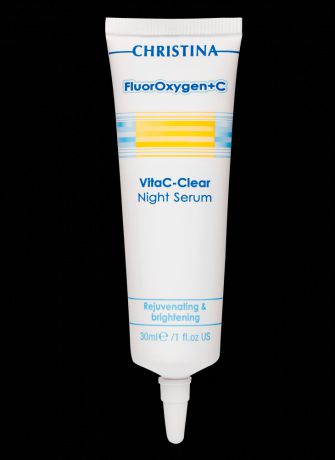 Christina Ночная осветляющая сыворотка FluorOxygen+C VitaC-Clear Night Serum, 30 мл