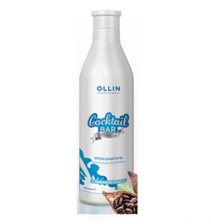 OLLIN Professional Крем-шампунь "Молочный коктейль" Увлажнение волос, 500 мл