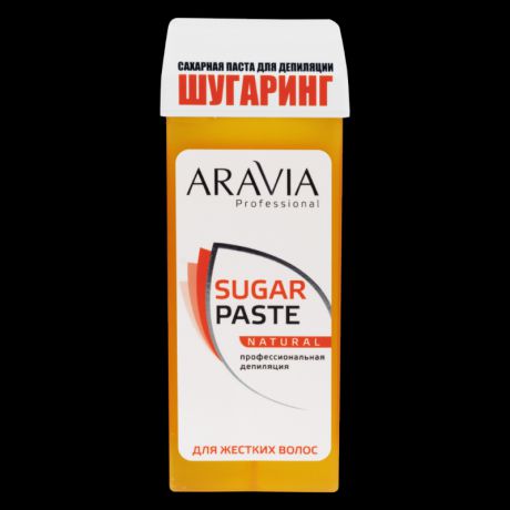 Aravia Сахарная паста для депиляции в картридже "Натуральная" мягкой консистенции, 150 гр