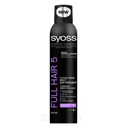 Syoss Мусс для волос Экстрасильная фиксация Full Hair 5D, 250 мл