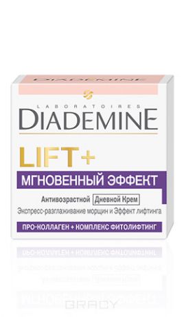 Diademine Дневной крем для лица Lift + Мгновенный эффект Антивозрастной, 50 мл