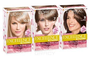 L'Oreal Краска для волос Excellence Creme (32 оттенка), 270 мл, 6.02 Легендарный каштан , 270 мл