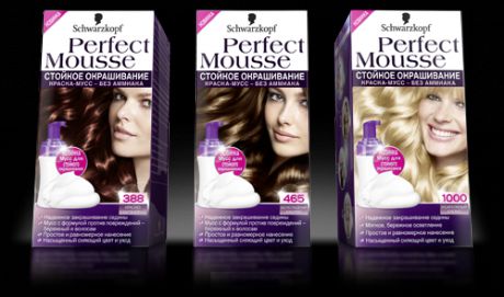 Schwarzkopf Professional Краска для волос Perfect Mousse, 35 мл (24 оттенка), 500 Средний каштан , 35 мл