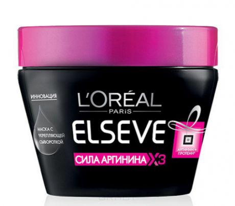 L'Oreal Маска Elseve Сила аргинина, 300 мл