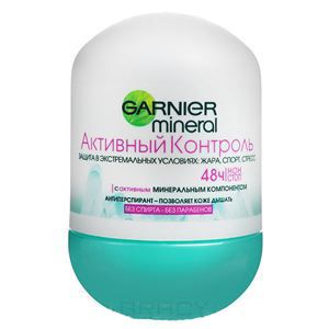 Garnier Роликовый дезодорант Mineral Активный контроль, 50 мл