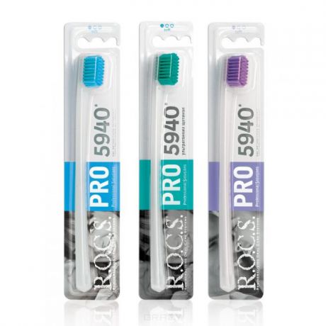 ROCS Зубная щетка Pro 5940 мягкая