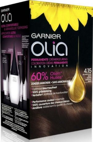 Garnier Краска для волос Olia, 160 мл (24 оттенка), 5.3 Золотистый Каштан , 160 мл