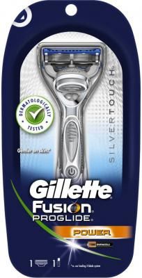 Gillette Станок для бритья Fusion Power ProGlide Silver (1 сменная кассета)