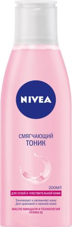 Nivea Смягчающий тоник для сухой кожи Aqua effect, 200 мл
