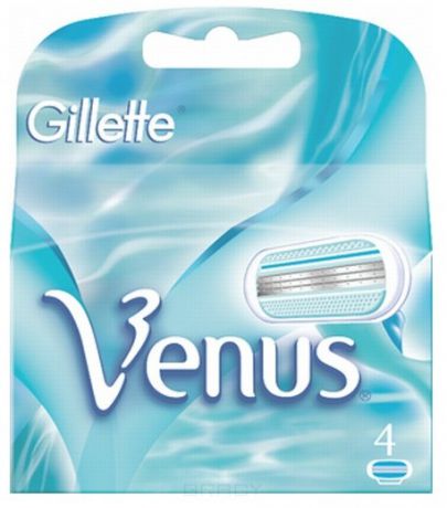 Gillette Сменные кассеты для бритья Venus, 2 шт