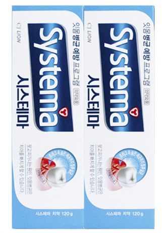 CJ Lion Зубная паста лечебно-профилактическая Ледяная мята Systema Ice mint, 120 г