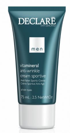 Declare Омолаживающий крем для активных мужчин Anti-Wrinkle Cream Sportive, 75 мл