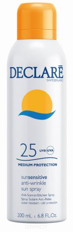 Declare Солнцезащитный спрей SPF 25 с омолаживающим действием Anti-Wrinkle Sun Spray SPF 25, 200 мл