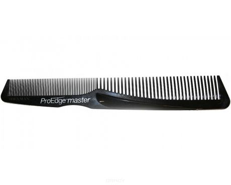 Denman Расческа Pro Edge Master Comb, черная, DPM01BLK
