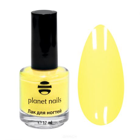 Planet Nails Лак для ногтей с эффектом гелевого покрытия, 17 мл (31 оттенок), 867, 17 мл
