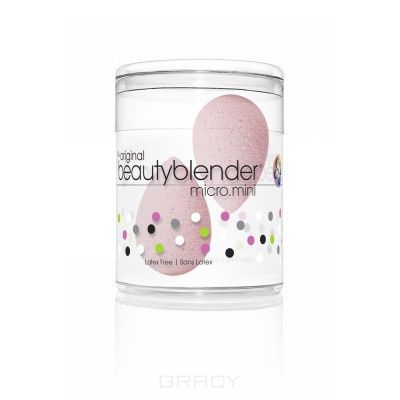 BeautyBlender 2 мини-спонжа для макияжа Micro Mini Bubble