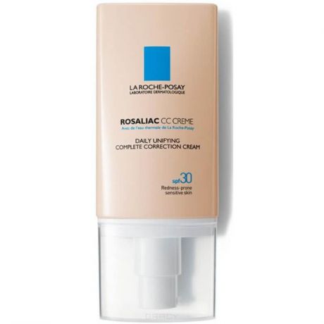 La Roche Posay Уход корректирующий с тональным эффектом для кожи склонной к покраснениям Rosaliac CC Creme SPF30, 50 мл