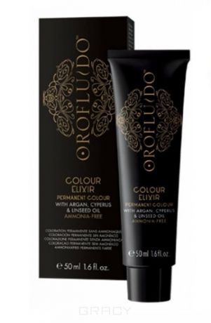 Orofluido Краска для волос, 50 мл (54 оттенка), 6.35 Светло-русый янтарно-коричневый, 50 мл