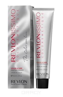 Revlon Крем-гель для перманентного окрашивания волос Revlonissimo Colorcosmetique, 60 мл (94 оттенка), 5.3 Светло-коричневый золотистый, 60 мл