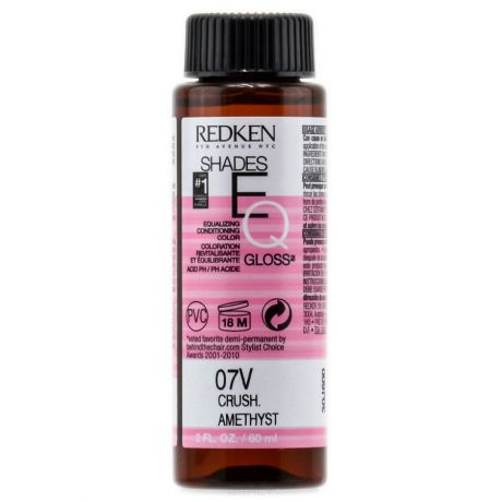 Redken Краска-блеск без аммиака Shades Eq Gloss, 60 мл (38 оттенков), 08KK/8KK, 3*60 мл