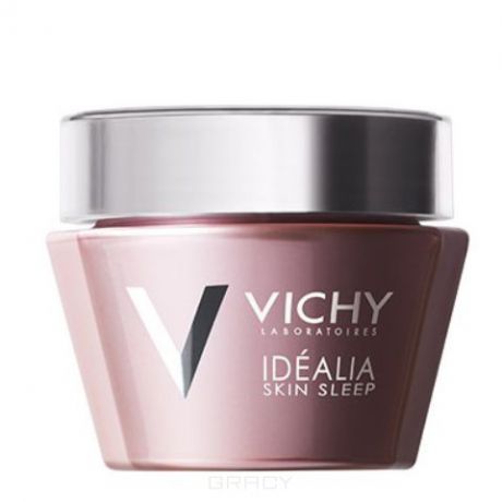 Vichy Ночной легкий бальзам для восстановления качества кожи Idealia Skin Sleep, 50 мл