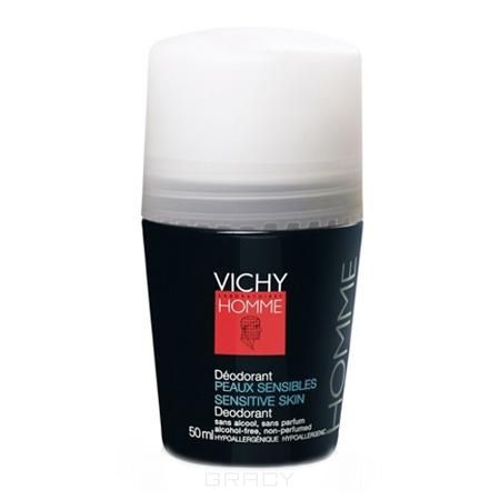 Vichy Дезодорант-антиперспирант для чувствительной кожи Homme, 50 мл