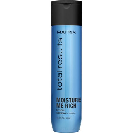 Matrix Шампунь для увлажнения волос Total Results Moisture Me Rich Shampoo, 300 мл