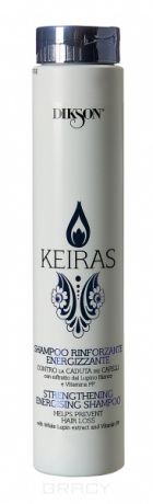Dikson Укрепляющий шампунь против выпадения волос Keiras Shampoo Rinforzante Energizzante, 1 л