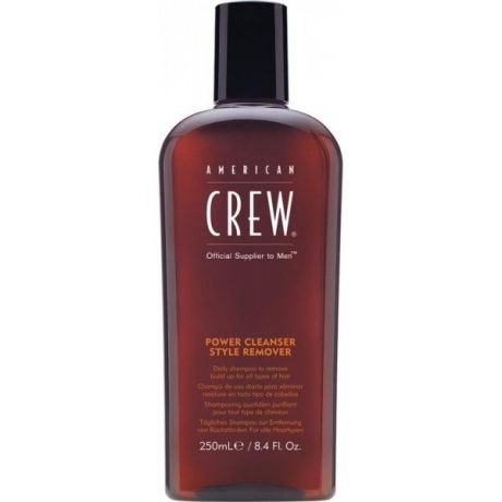 American Crew Шампунь для ежедневного ухода, очищающий волосы от укладочных средств Power Cleanser Style Remover Shampoo, 250 мл