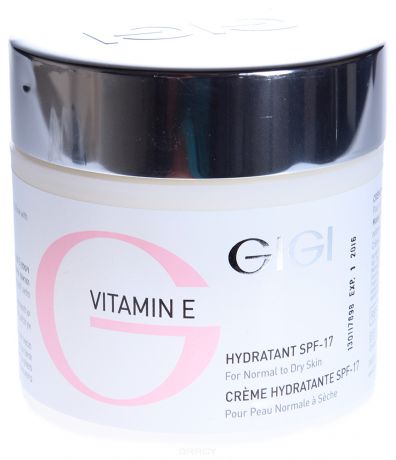 GiGi Крем увлажняющий для сухой кожи Vitamin E Moisturizer For Dry Skin, 50 мл