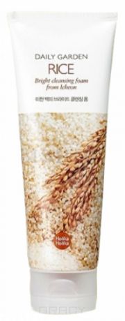Holika Holika Пенка для лица с рисом Daily Garden Icheon Rice Bright Cleansing Foam, 120 мл