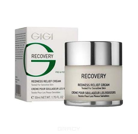 GiGi Крем успокаивающий от покраснений и отечности Recovery Redness Relief Cream Sens, 50 мл
