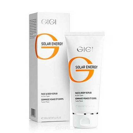 GiGi Скраб для лица и тела Solar Energy Face & Body Scrub, 200 мл