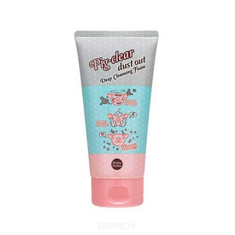 Holika Holika Пенка для лица очищающая Pig Clear Dust Out Deep Cleansing Foam, 150 мл