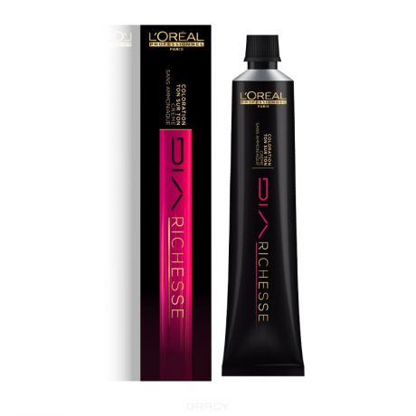 L'Oreal Professionnel Краска для волос Dia Richesse Hi-Visibility, 50 мл, 50 мл, (.52) бордо