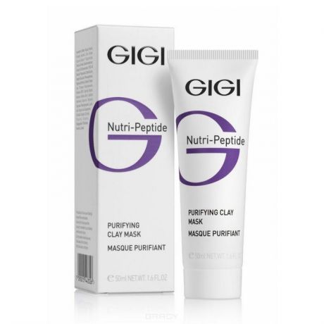 GiGi Пептидная очищающая глиняная маска для жирной кожи Nutri-Peptide Purifying Clay Mask Oily Skin, 50 мл