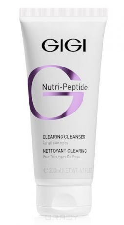 GiGi Пептидный очищающий гель Nutri-Peptide Clearing Cleanser, 200 мл