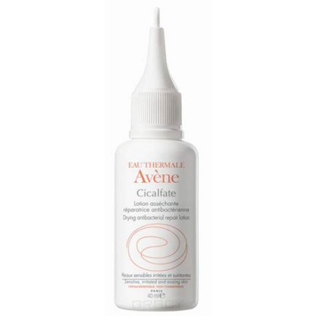 Avene Подсушивающий, заживляющий лосьон для лица и тела Cicalfate, 40 мл