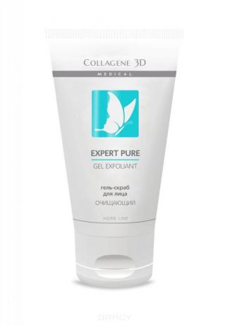 Collagene 3D Гель-скраб для лица Expert Pure Gel Exfoliant, 75 мл