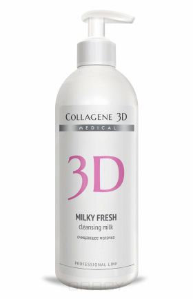Collagene 3D Молочко очищающее Milky Fresh, 500 мл