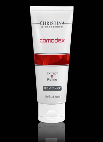 Christina Маска-пленка от черных точек Comodex Extract & Refi ne Peel-Off Mask, 75 мл